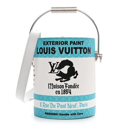 Louis Vuitton Monogram LV Paint Can Turquoise 1 of 12