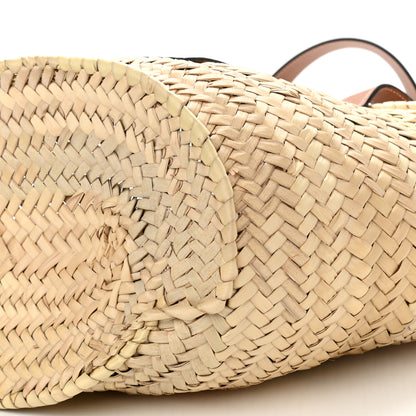 Loewe Raffia Basket Tote Bag Natural Tan 10 of 10
