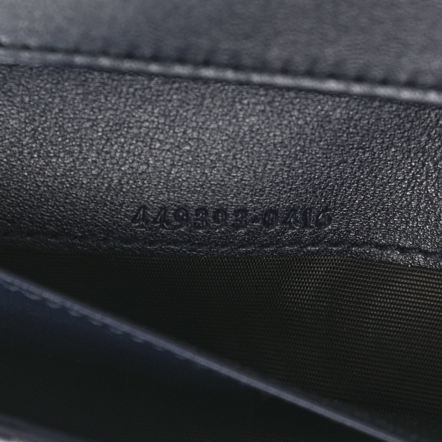 Gucci Microguccissima Continental Flap Wallet Navy 7 of 12