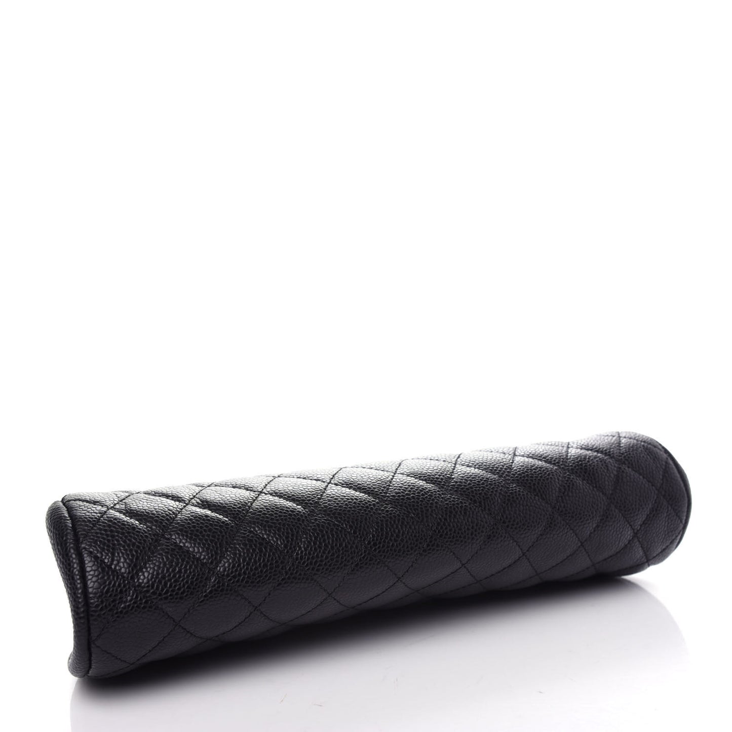 Caviar Quilted Timeless Clutch Black