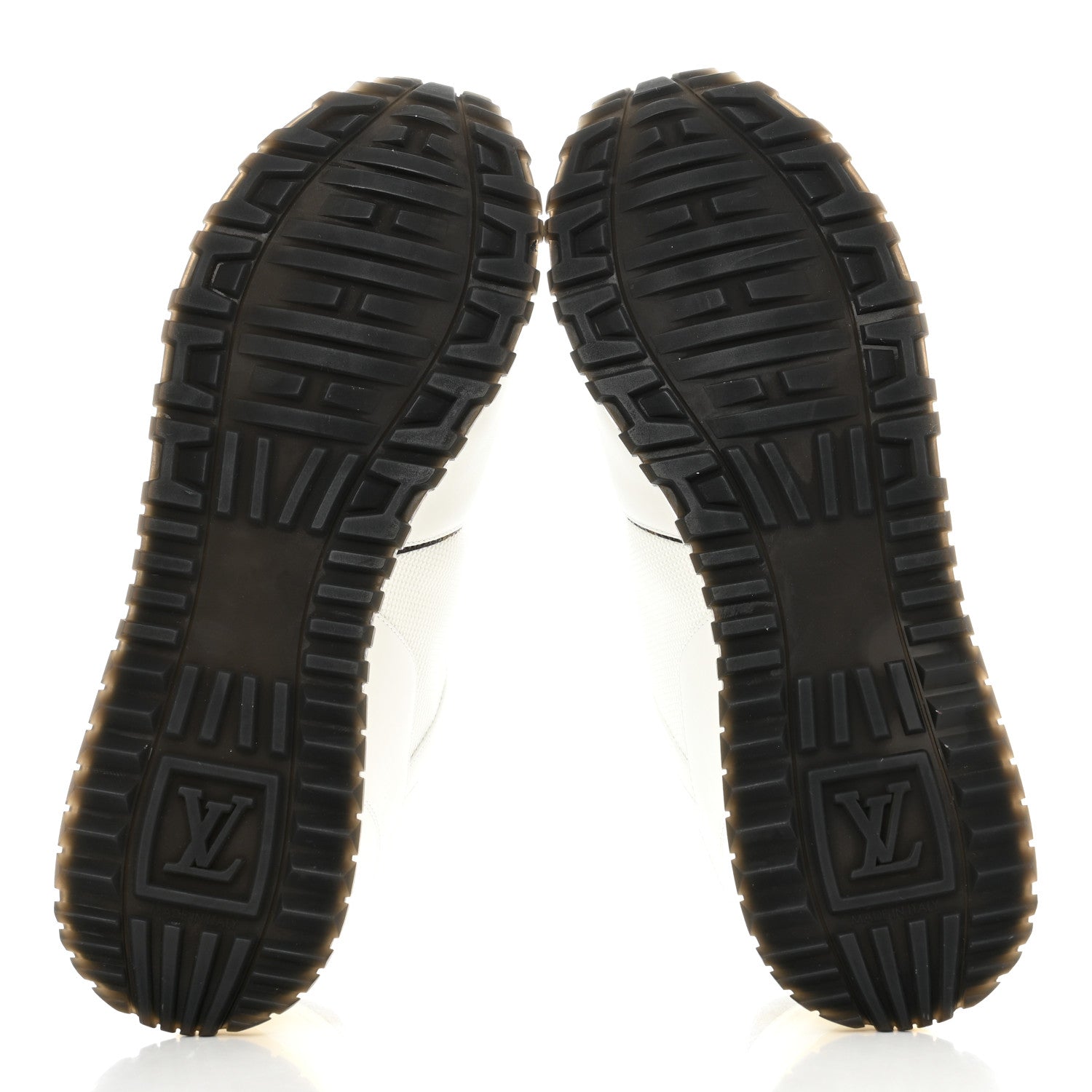 Louis Vuitton Calfskin Monogram Run Away Sneakers 41 White 5 of 9