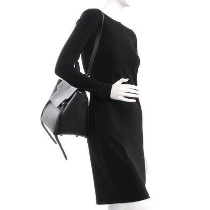 Celine Grained Calfskin Mini Belt Bag Black 2 of 10
