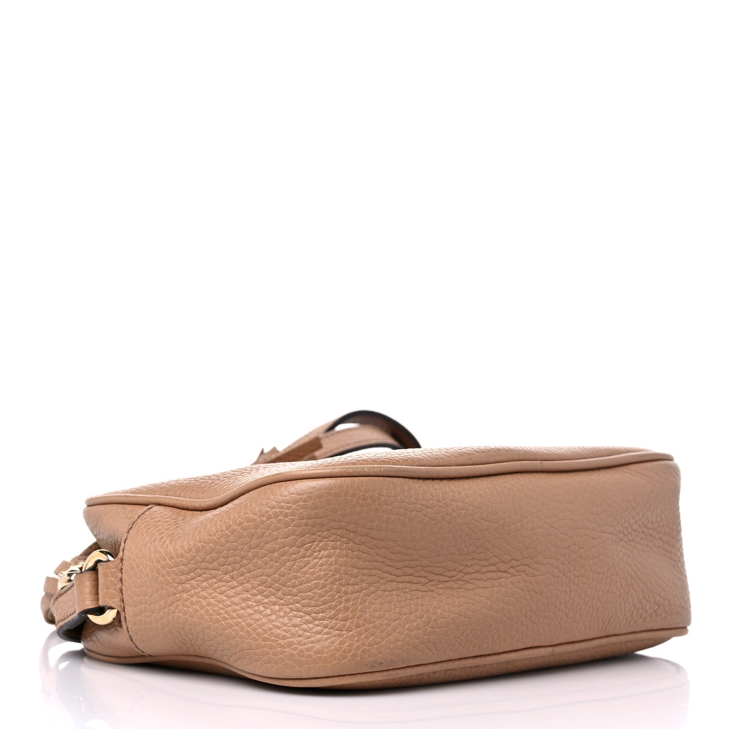 Gucci Pebbled Calfskin Small Soho Disco Bag Camelia 4 of 17