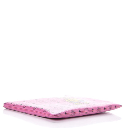 MCM Visetos Rabbit Pouch Pink 5 of 11