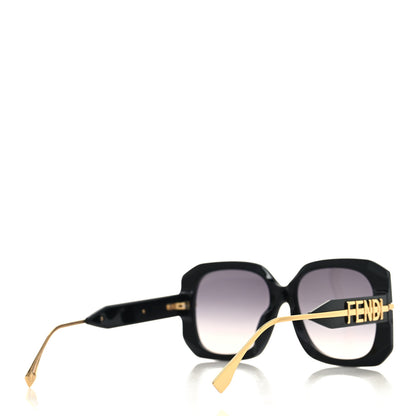 Fendi Acetate Fendigraphy Sunglasses FE40065F Black 4 of 7