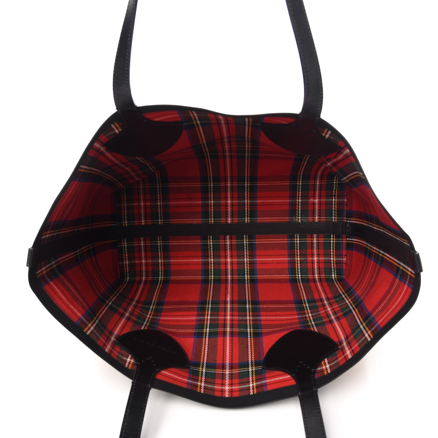 Burberry Vintage Check Medium The Giant Reversible Tote Antique Yellow Bright Red 7 of 16