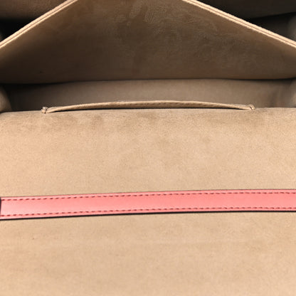 Fendi Vitello Liberty Shiny Nappa Lace Up Bow Kan I Shoulder Bag Macaron Confetto 5 of 11
