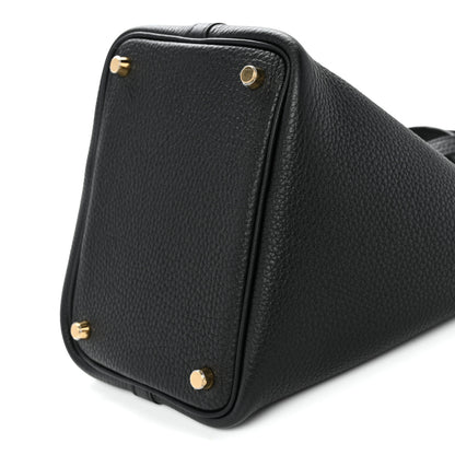 Hermes Taurillon Clemence Picotin Lock 18 PM Black 10 of 11