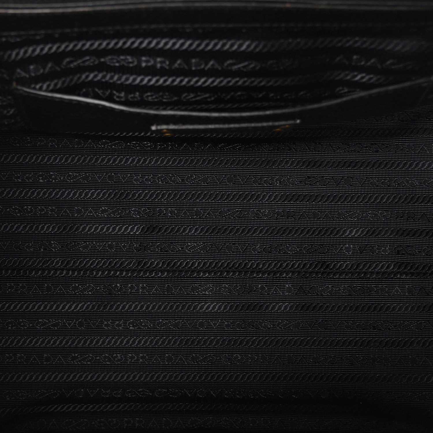 Prada Vitello Daino Shopping Tote Black 5 of 9