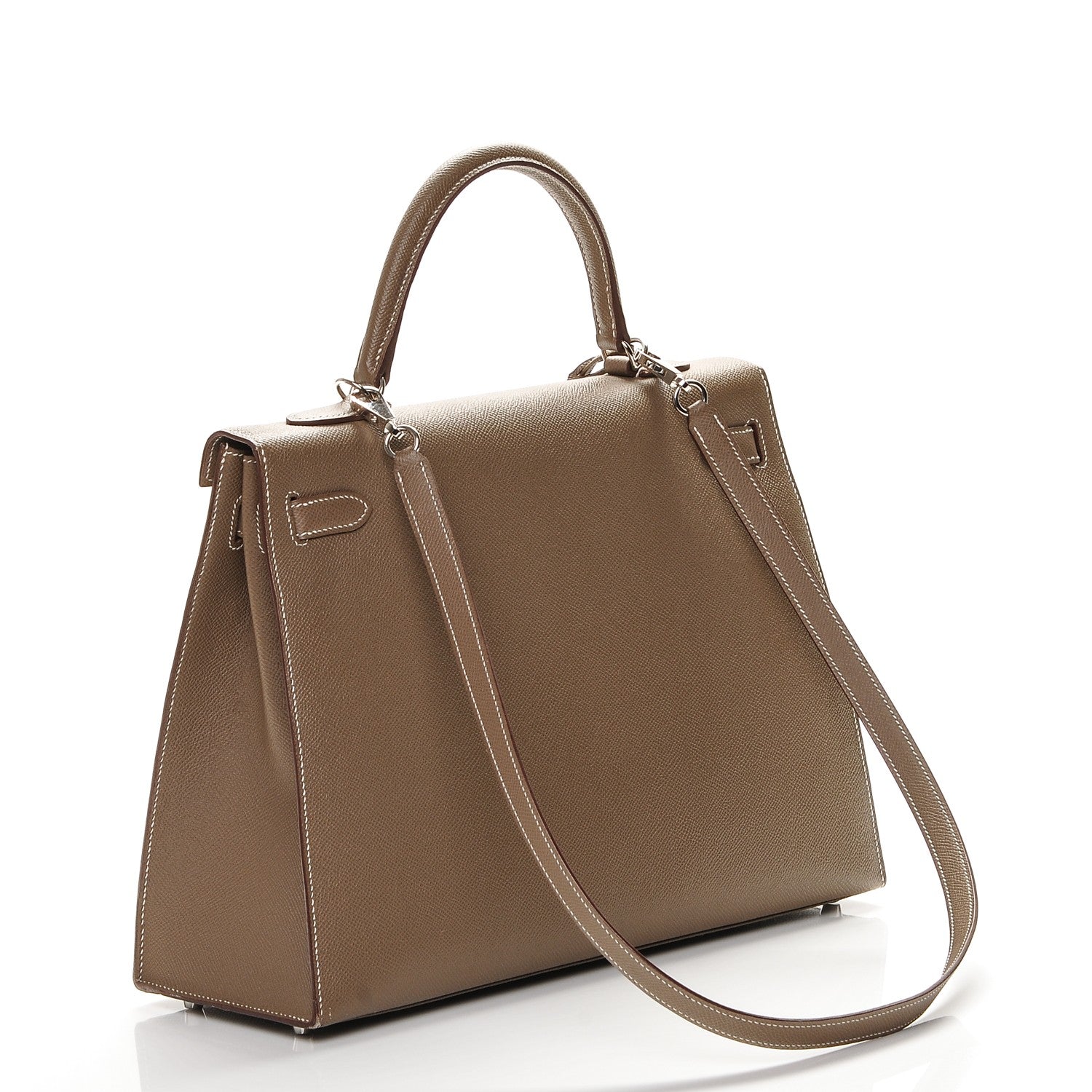 Hermes Epsom Kelly Sellier 35 Etoupe 4 of 27