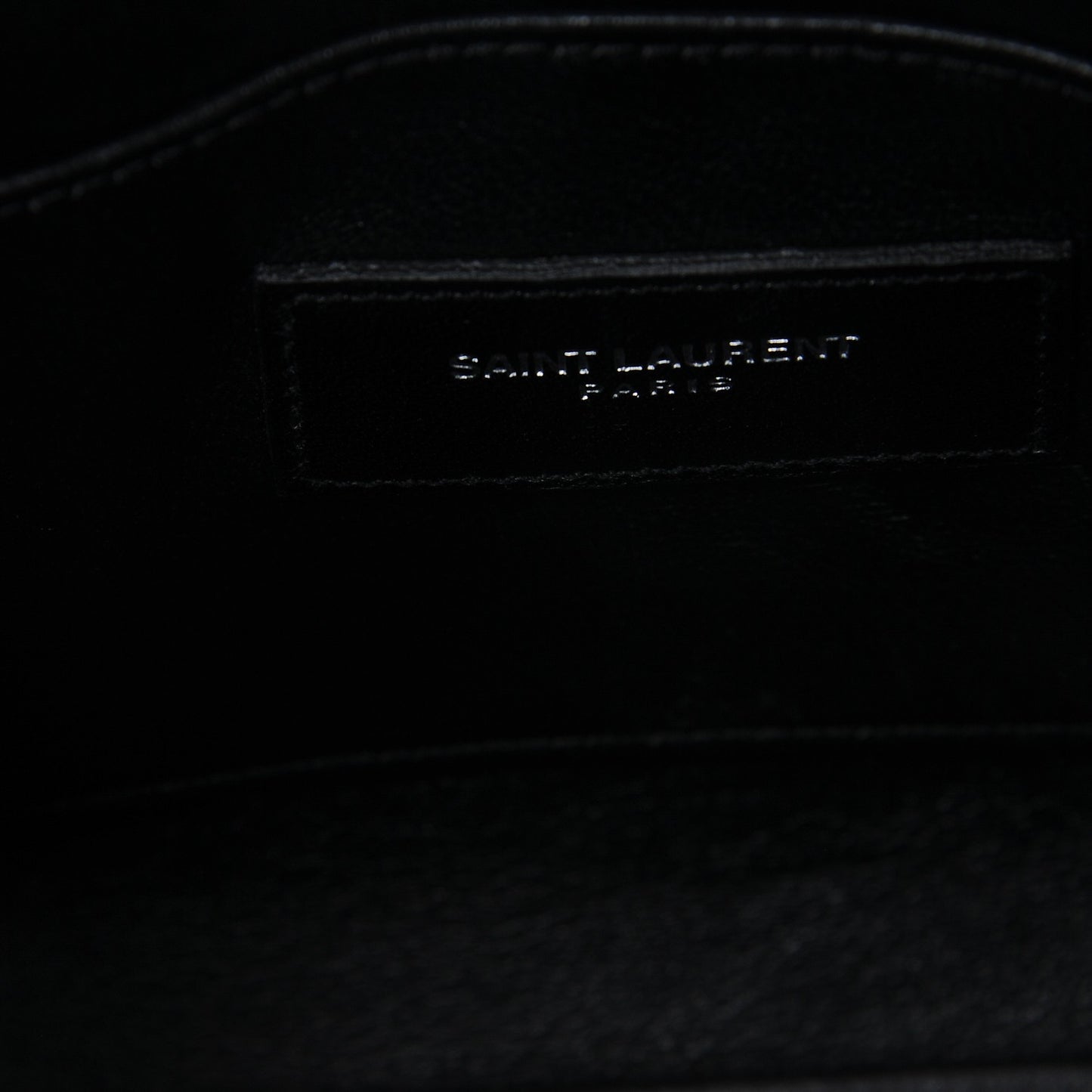 Calfskin Crystal Embellished Nano Sac de Jour Black