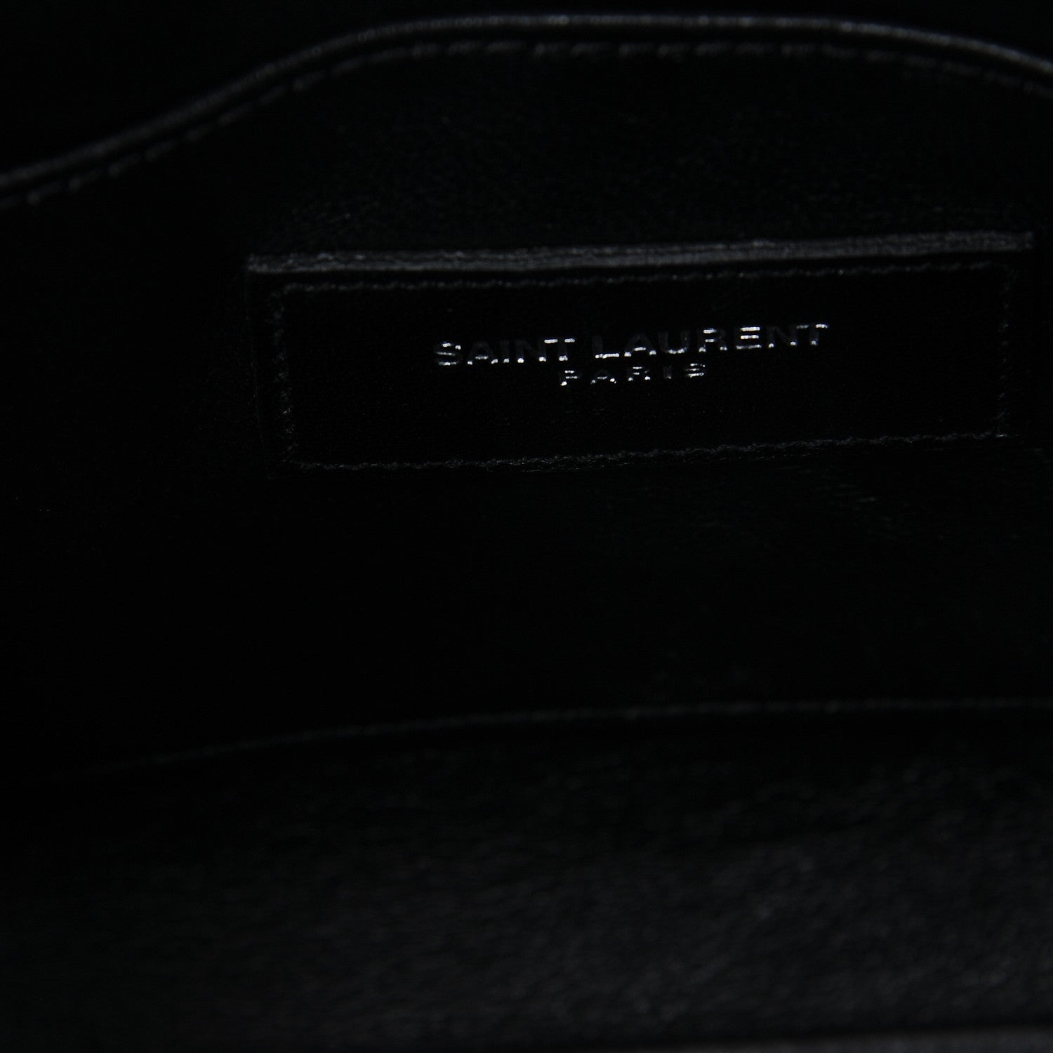 Saint Laurent Calfskin Crystal Embellished Nano Sac de Jour Black 6 of 7
