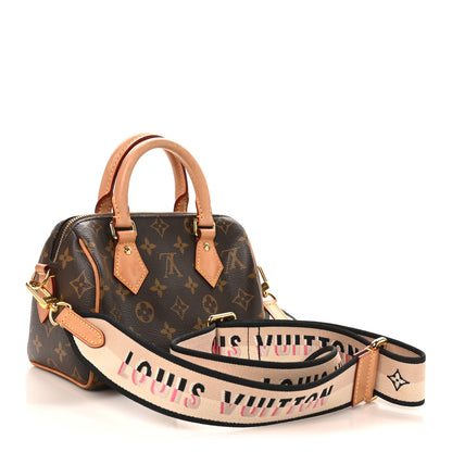 Louis Vuitton Monogram Speedy Bandouliere 20 Black 3 of 10