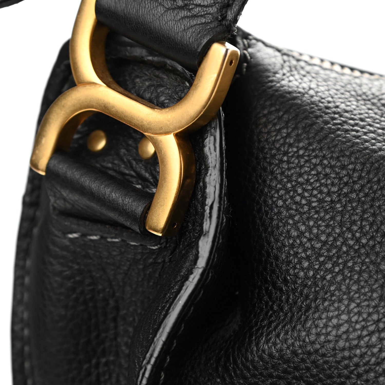 Chloe Calfskin Large Marcie Hobo Black 10 of 11