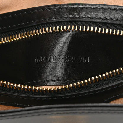 Gucci Boarded Dyana Lux Calfskin Small Jackie 1961 Hobo Black 7 of 12