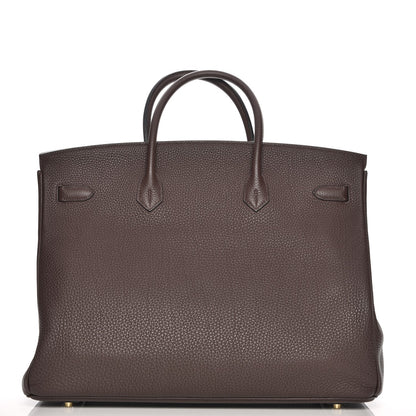 Hermes Togo Birkin 40 Chocolate 4 of 29