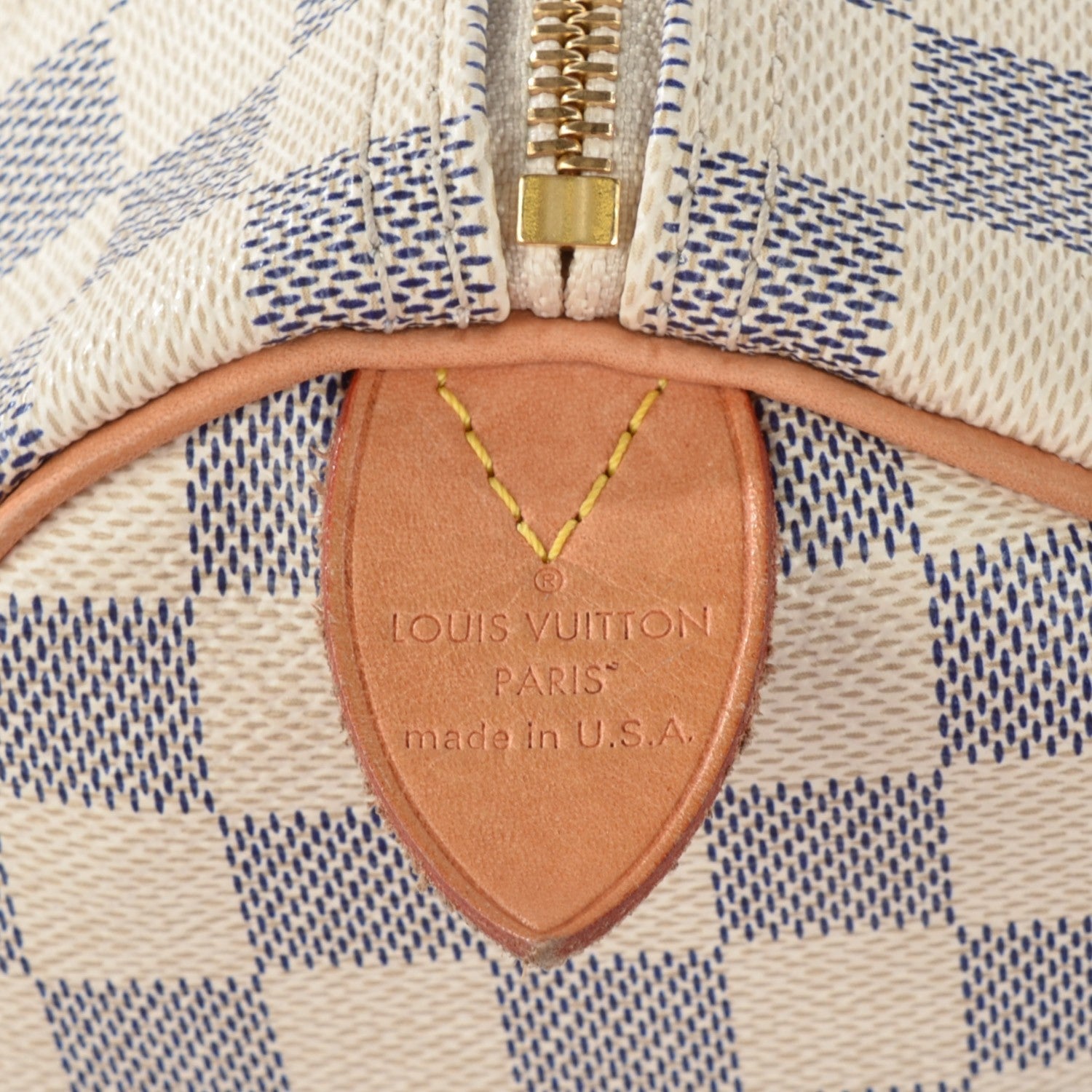 Louis Vuitton Damier Azur Speedy 30 6 of 8