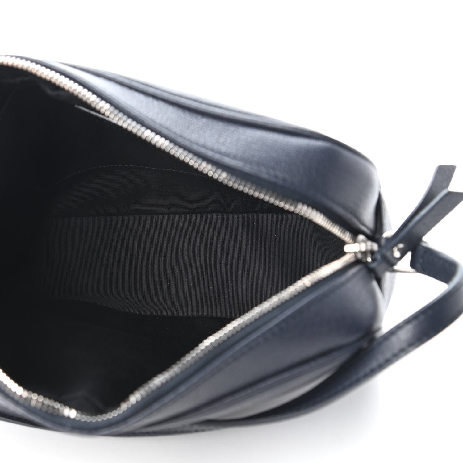 Saint Laurent Calfskin Monogram Lou Camera Bag Blue 5 of 10