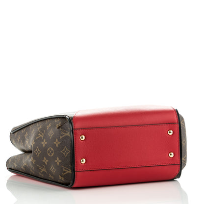 Louis Vuitton Calfskin Monogram Kimono Tote Cherry 4 of 6