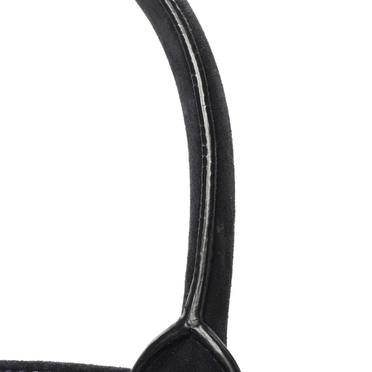 Suede Large L'Air Book Tote Black