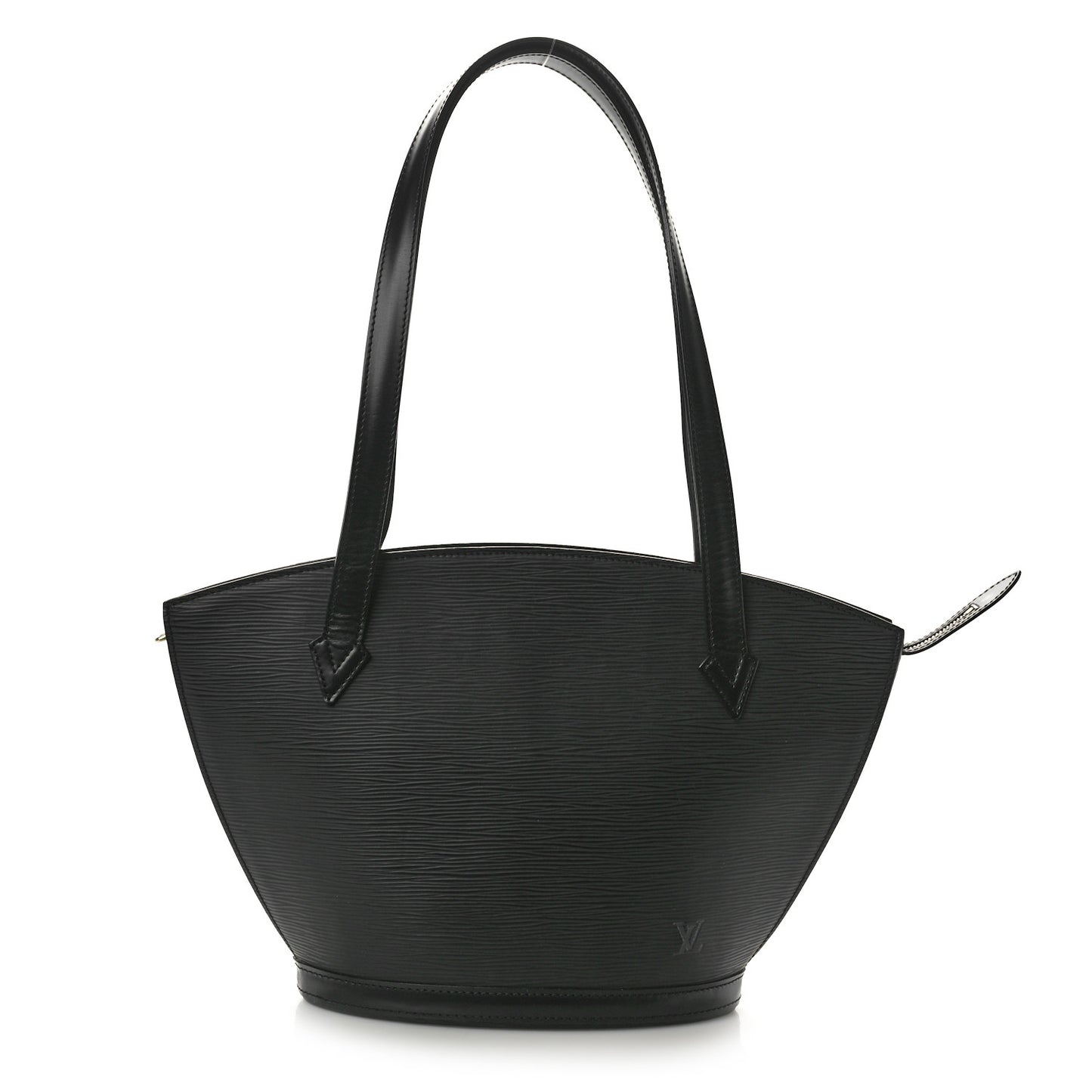 Epi Saint Jacques Long Straps PM Black