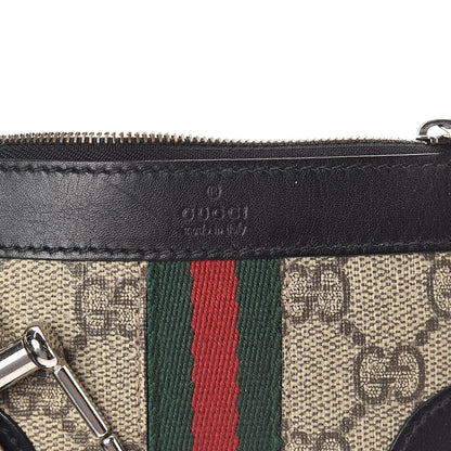 Gucci GG Supreme Monogram Web Key Case Black 7 of 7