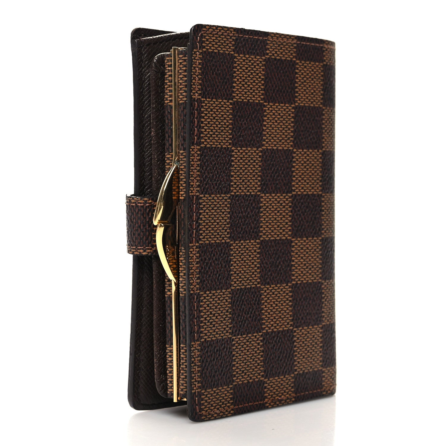 Louis Vuitton Damier Ebene French Purse Wallet 3 of 8