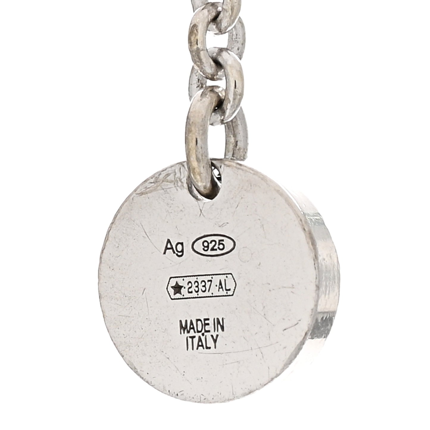 Sterling Silver Ceramic Save The Children Pendant Necklace