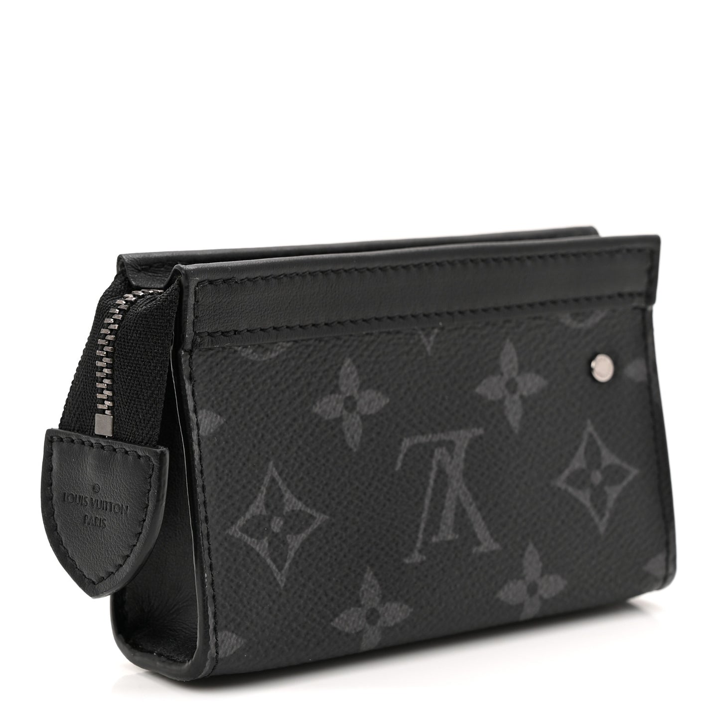 Monogram Eclipse Key Pouch Voyage