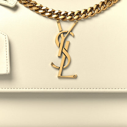 Saint Laurent Calfskin Medium Monogram Sunset Crema Soft 7 of 10