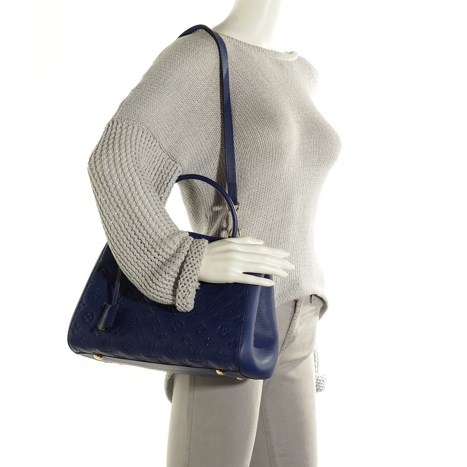 Louis Vuitton Empreinte Montaigne MM Iris 2 of 8