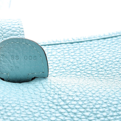 Hermes Taurillon Clemence Evelyne III PM Bleu Atoll 7 of 19