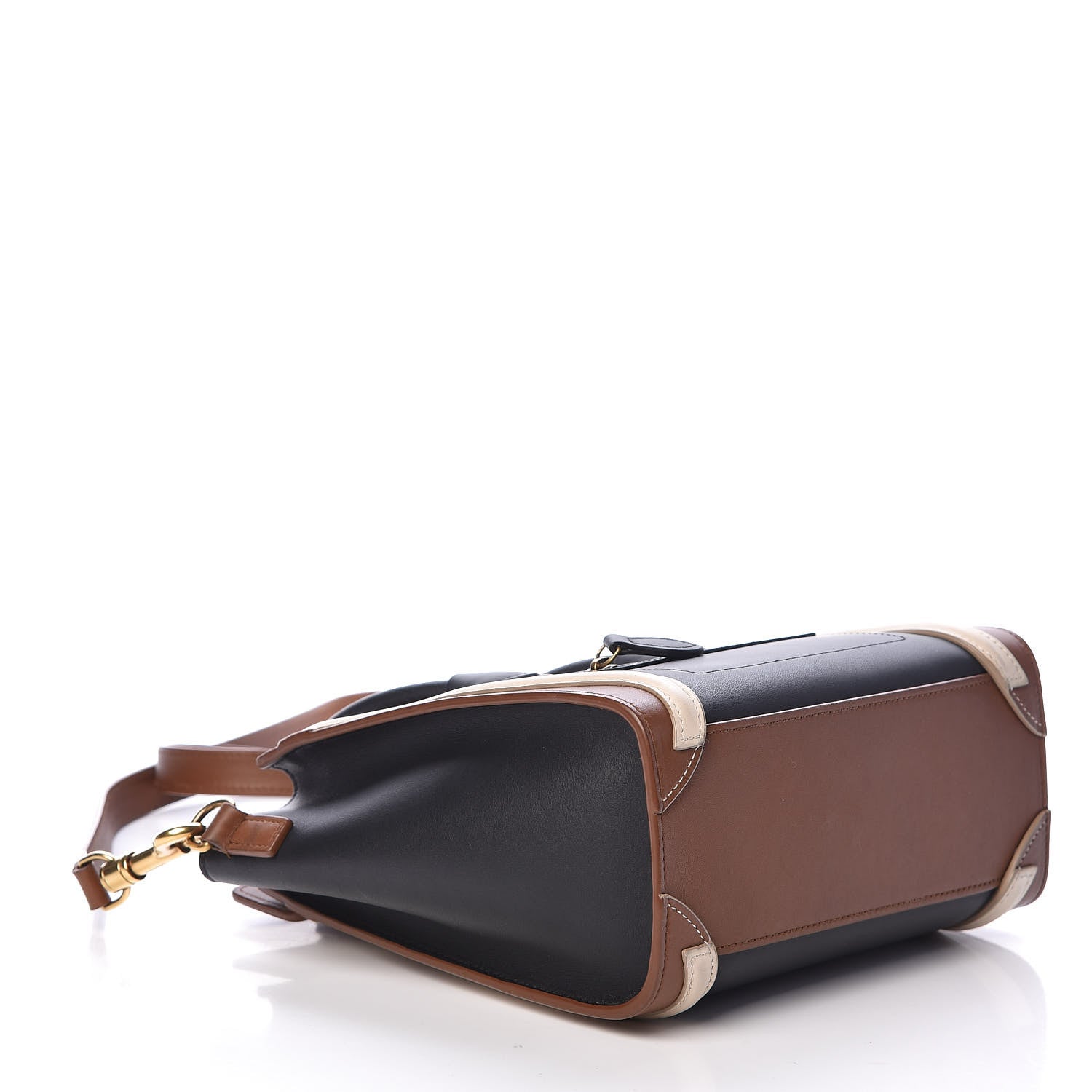 Celine Satin Calfskin Nano Tri-Color Luggage 4 of 9