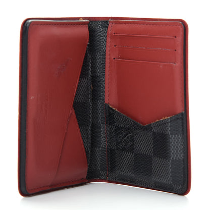 Louis Vuitton Damier Graphite Pocket Organizer Bordeaux 5 of 9