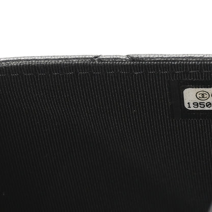 Chanel Lambskin Quilted Wallet On Chain WOC Black 7 of 11