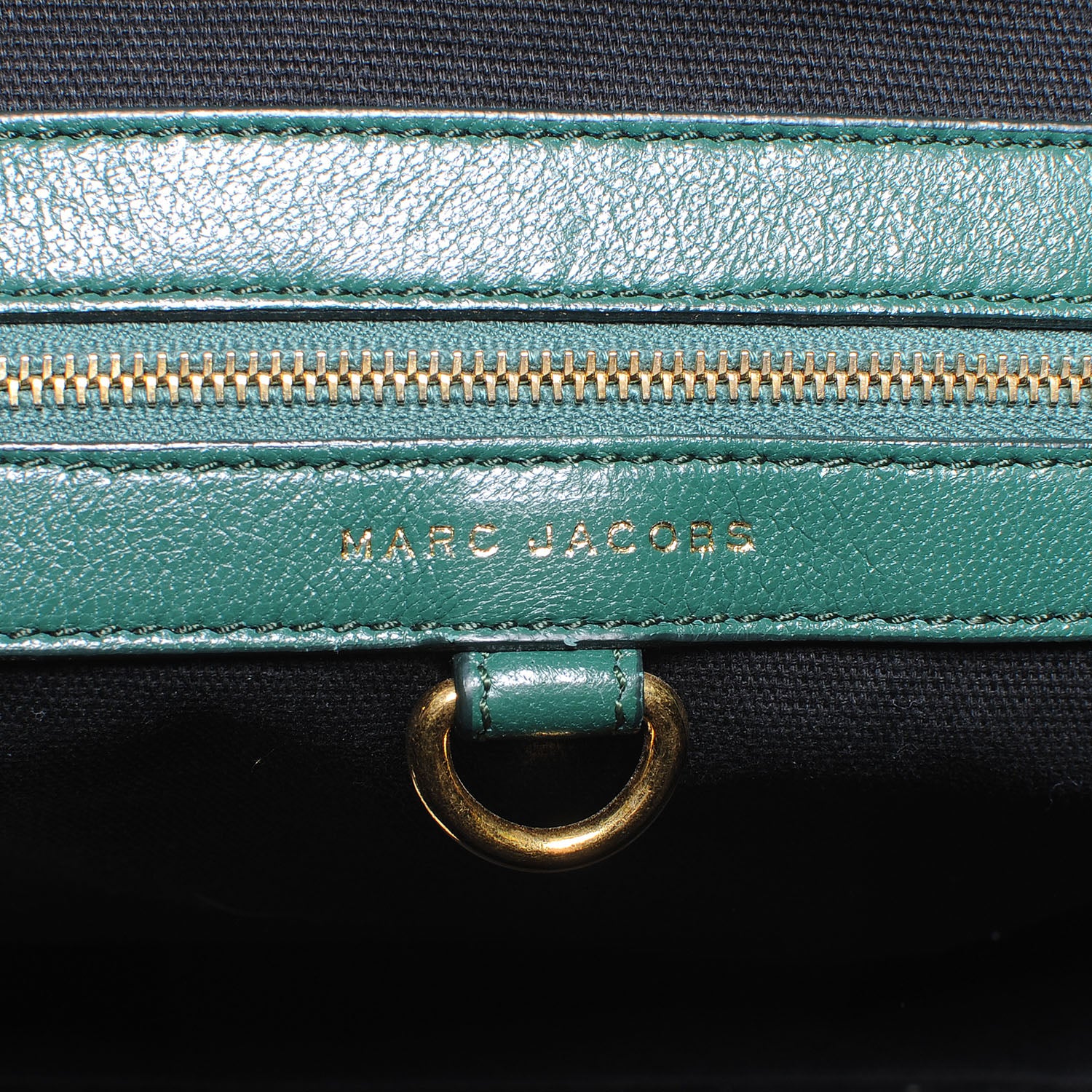 Marc Jacobs Leather Quilted Bruna Tote Teal 6 of 8