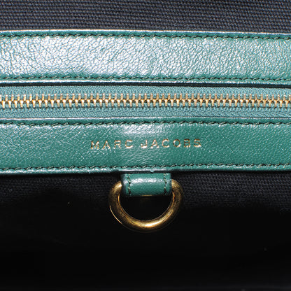Marc Jacobs Leather Quilted Bruna Tote Teal 6 of 8