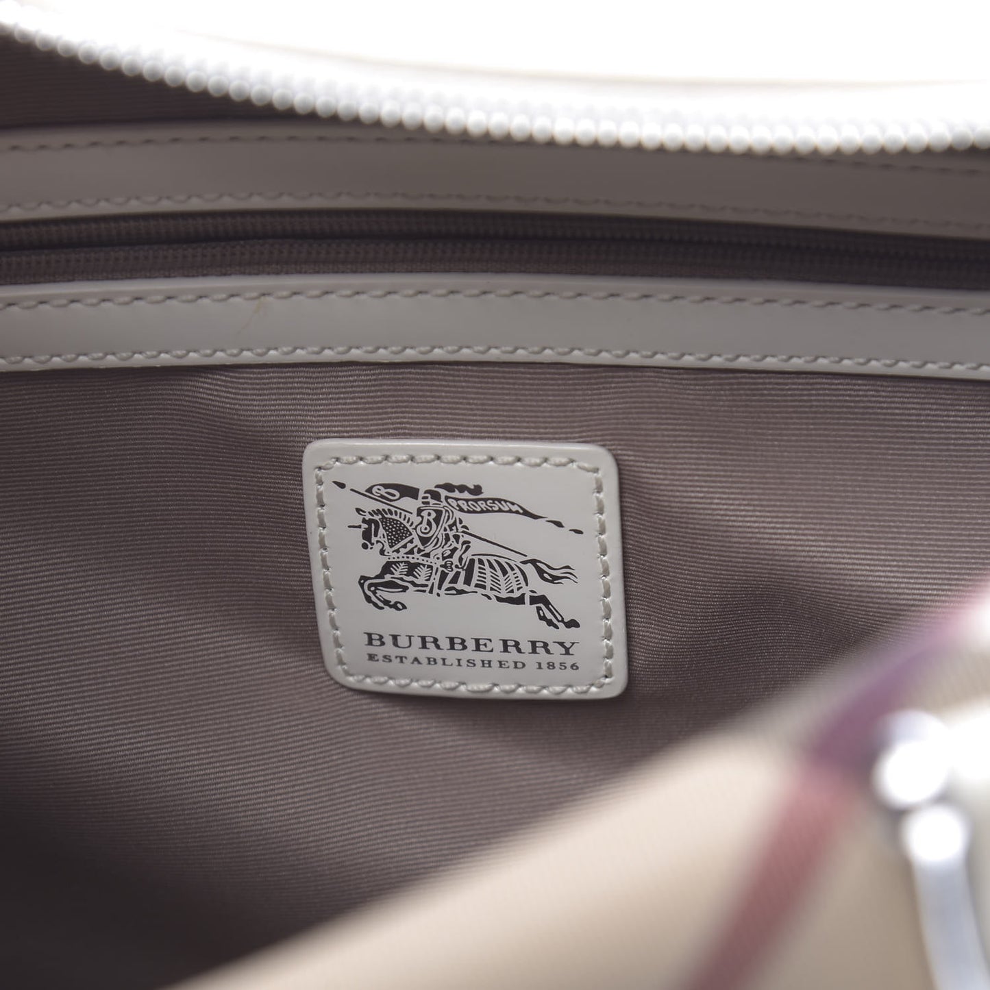 Nova Check Bowling Bag White