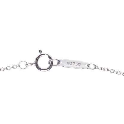 Tiffany 18K White Gold Pearl Diamond Freshwater Pearl 6.5-7mm Pendant Necklace 6 of 7