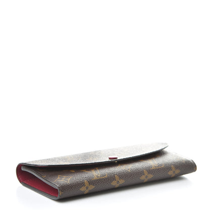 Louis Vuitton Monogram Emilie Wallet Fuchsia 4 of 8