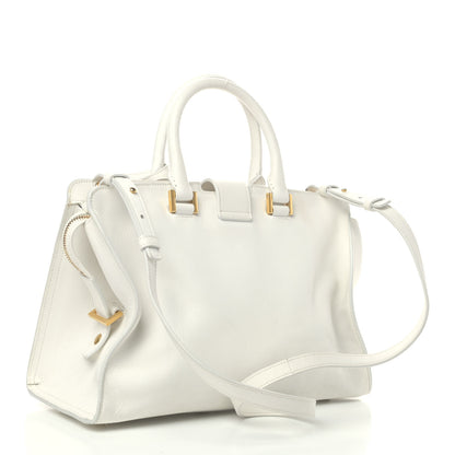 Saint Laurent Calfskin Small Classic Y Cabas White 2 of 4