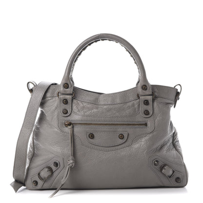 Balenciaga Agneau Classic Hardware Town Gris Pyrite 1 of 15