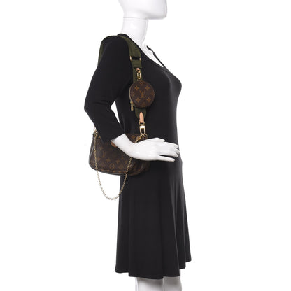 Louis Vuitton Monogram Multi Pochette Accessories Kaki 2 of 11