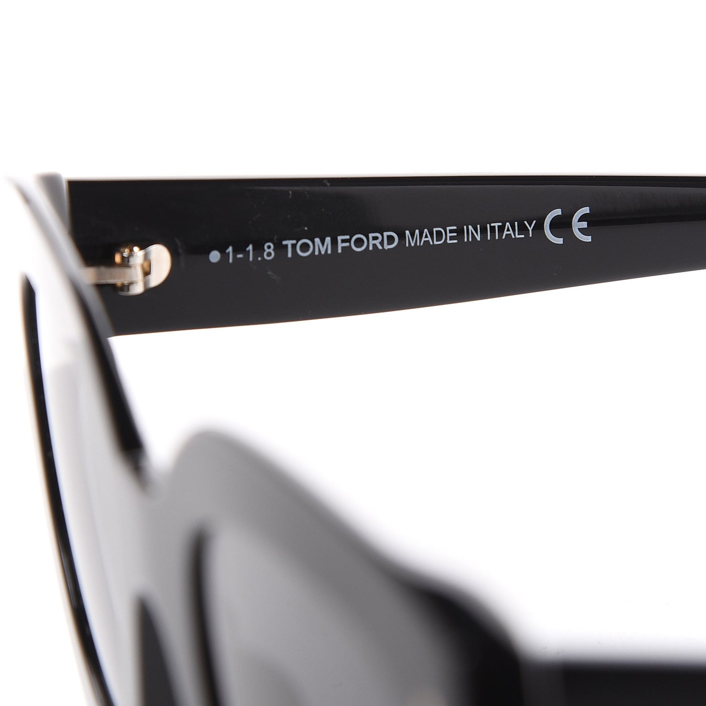 Square Acetate Pia Sunglasses TF659 Black