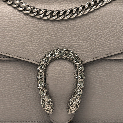 Gucci Pebbled Calfskin Small Dionysus Shoulder Bag Dusty Grey 6 of 11