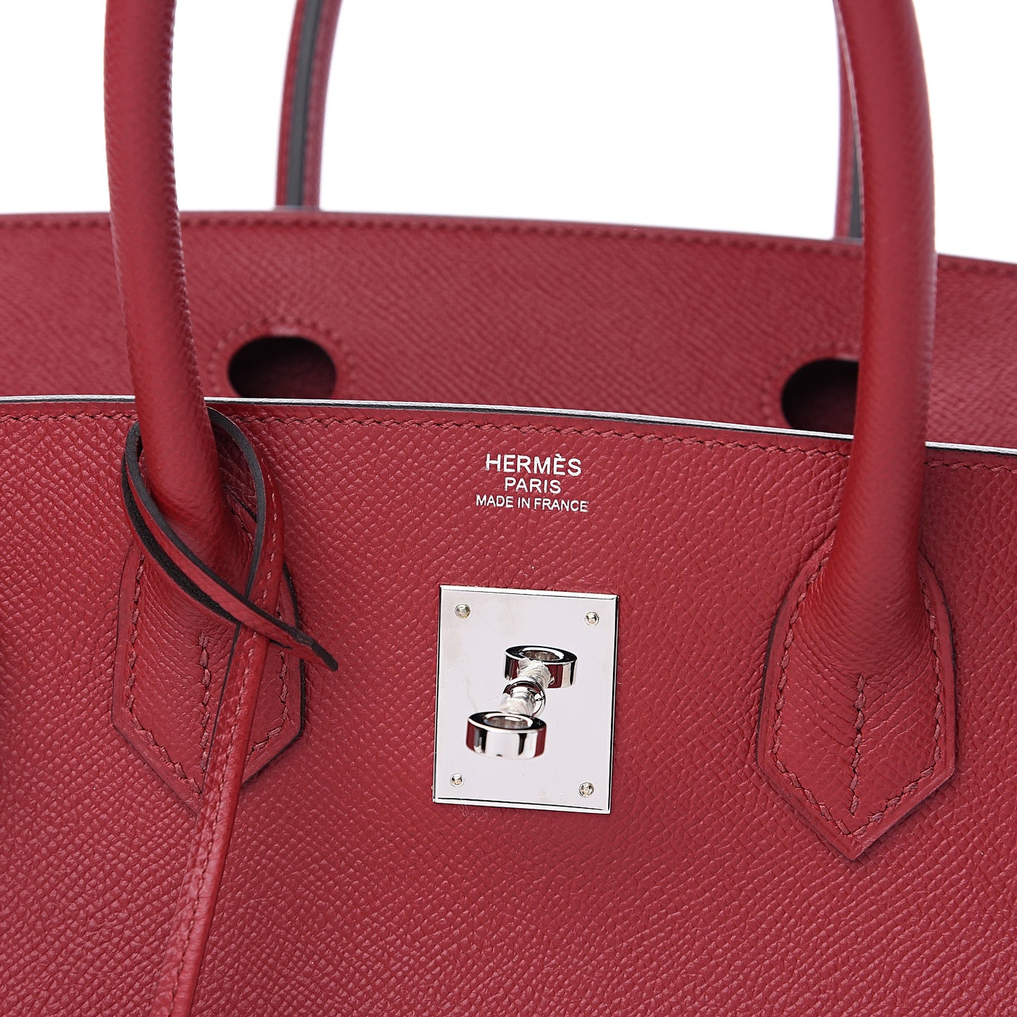 Epsom Birkin 30 Rouge Grenat