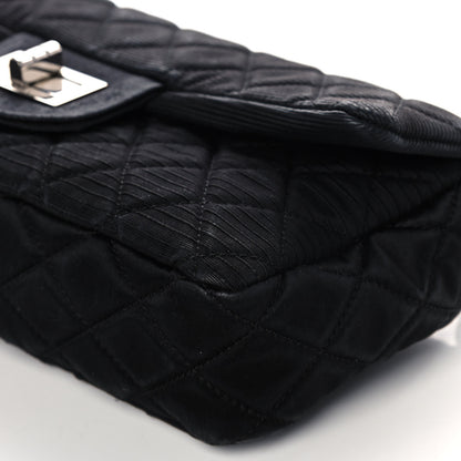 Chanel Fabric Mademoiselle East West Flap Black 9 of 11