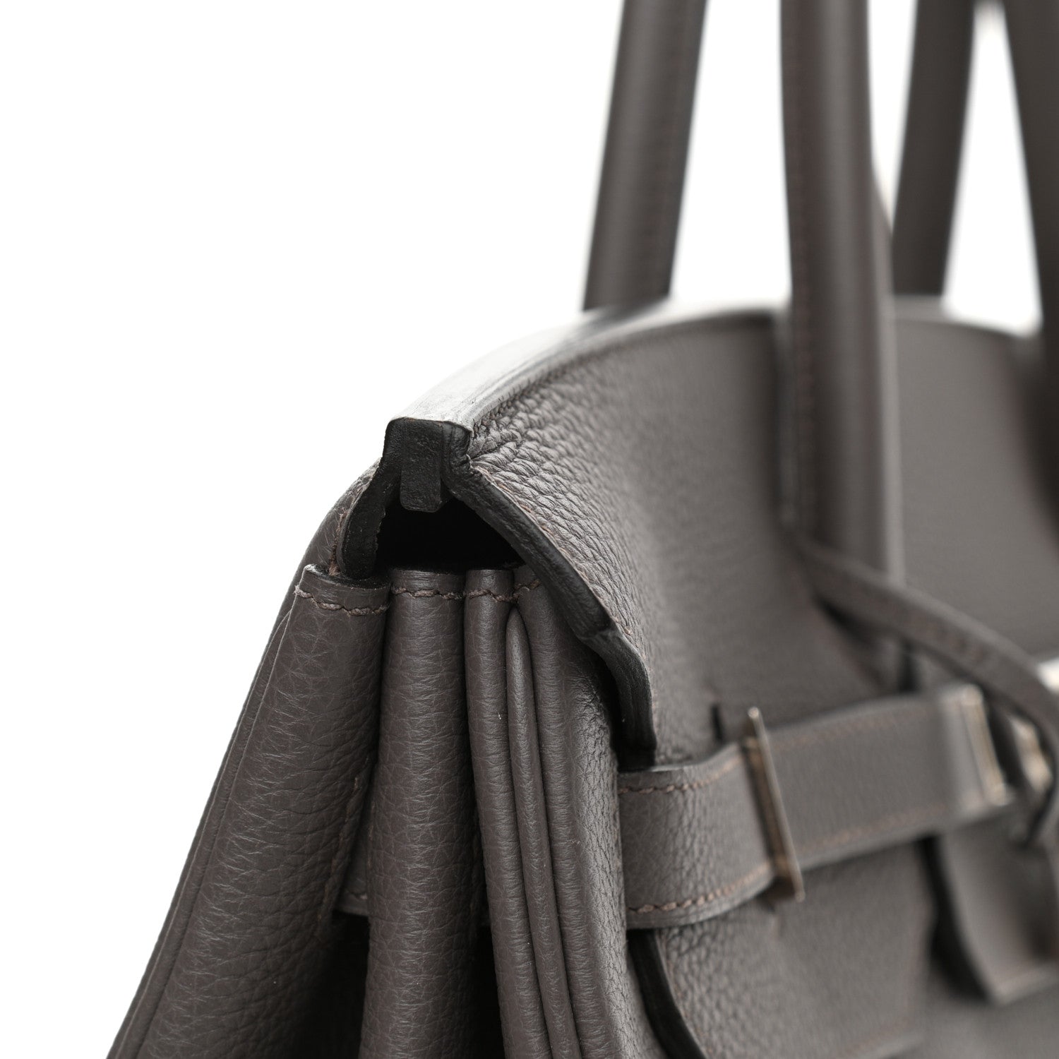 Hermes Togo Birkin 40 Etain 14 of 18