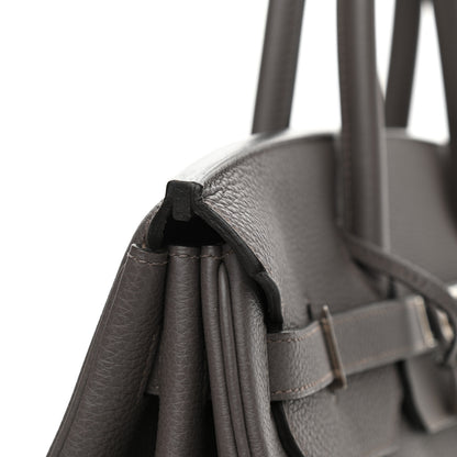 Hermes Togo Birkin 40 Etain 14 of 18