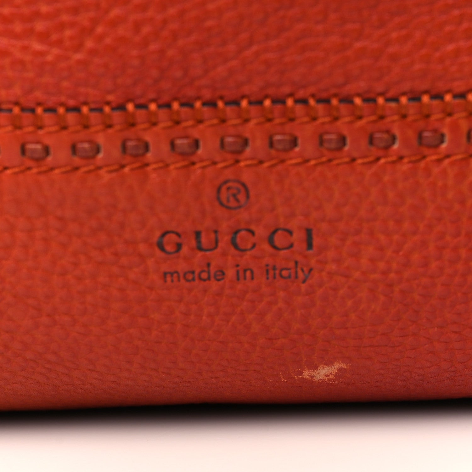 Gucci Calfskin Medium Laidback Crafty Tote Orange 8 of 18